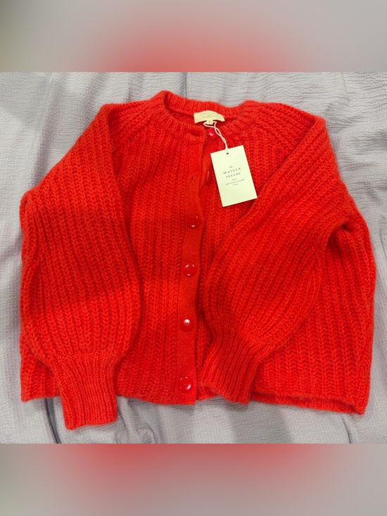 Sezane Sweaters - Sezane Button-Front Knit Sweater Cardigan